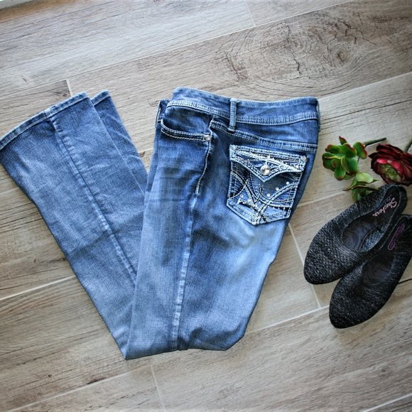 Apt. 9 Denim - Apt 9 Pocket detail jeans